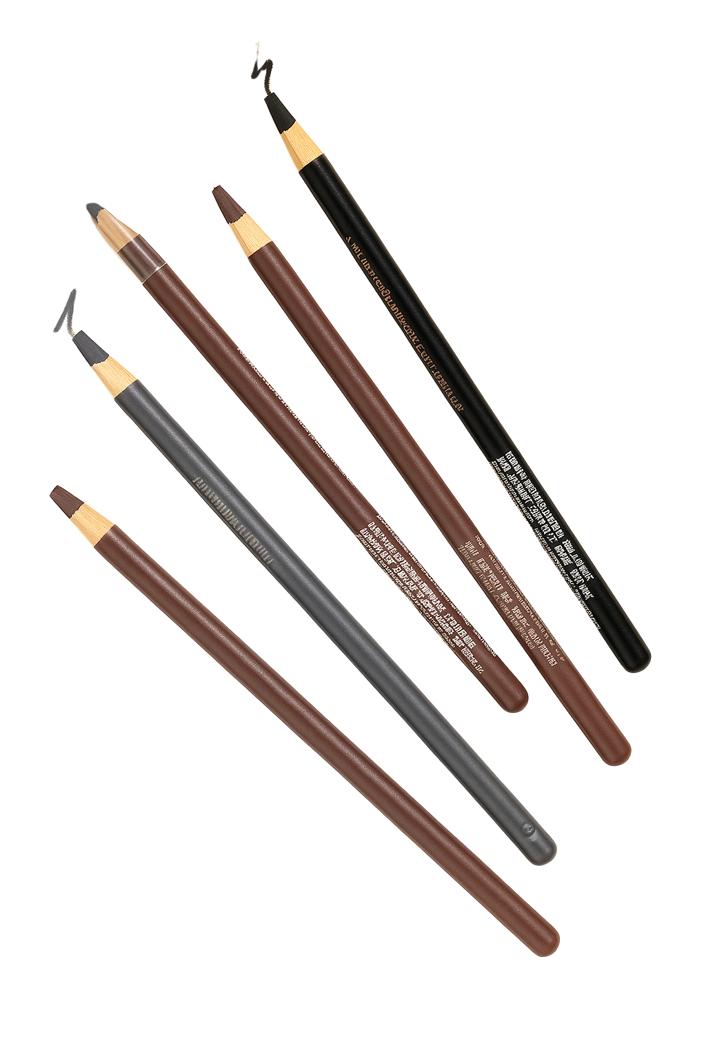✨ Lot EXCLUSIF – 5 Crayons à Sourcils Professionnels ✨