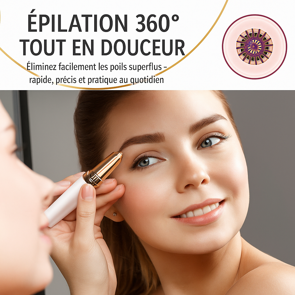 2 Rasoirs de sourcils USB