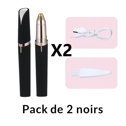 2 Rasoirs de sourcils USB